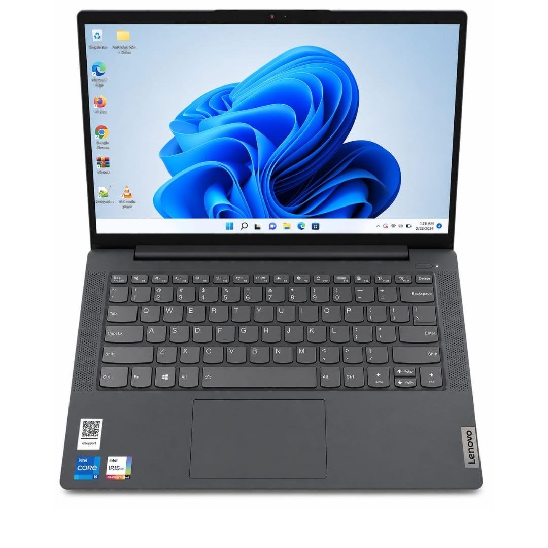 Lenovo IdeaPad 5 Intel Core i5 11th Gen 1135G7 - (16 GB/512 GB SSD/Windows 11 Home) 14ITL05 Thin and Light Laptop (14 Inch, Graphite Grey, With MS Office)
